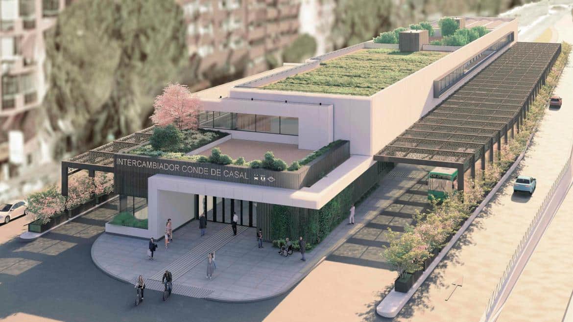proyecto del nuevo intercambiador de Conde de Casal