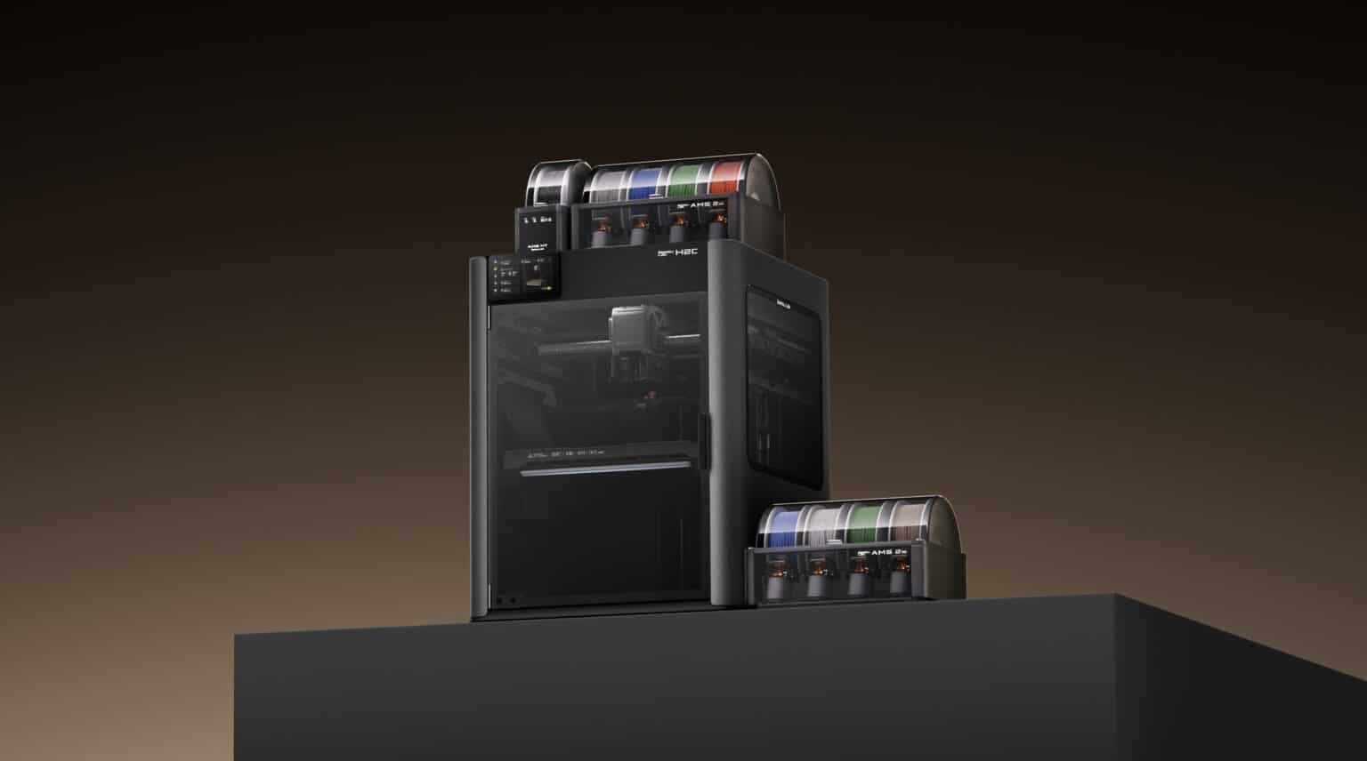 Bambu Lab Transforma el Mundo Maker con su Innovadora Impresora 3D Multicolor y Multimaterial H2C VORTEK de 7 Boquillas