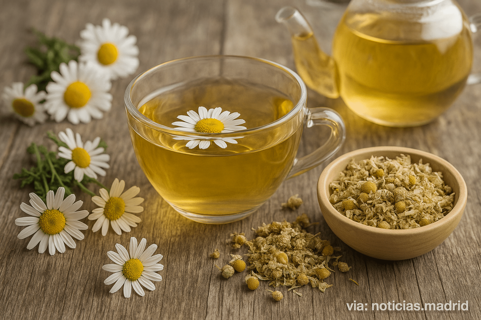 Beneficios de la manzanilla para aliviar molestias habituales de manera natural