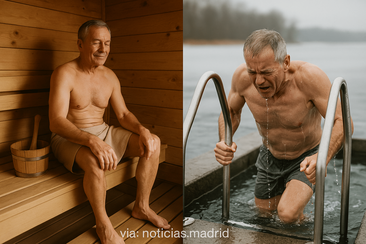 Beneficios del Sauna y el Baño Frío para la Recuperación Muscular en Personas Mayores de 50 Años