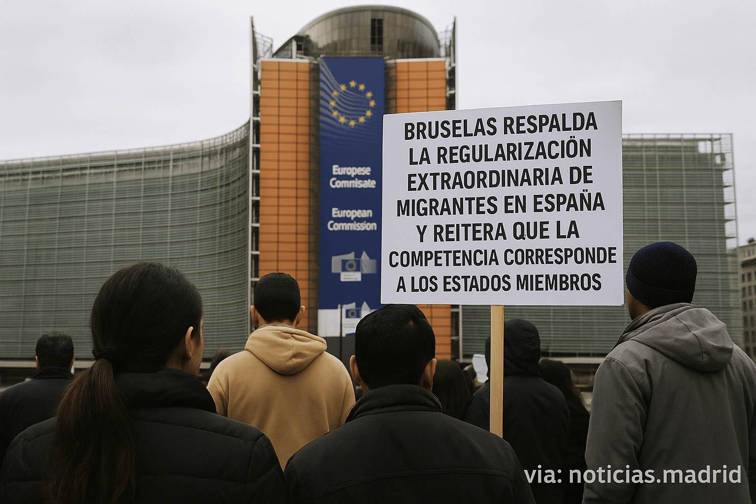 Bruselas respalda la regularización extraordinaria de migrantes en España y reitera que la competencia corresponde a los Estados miembros