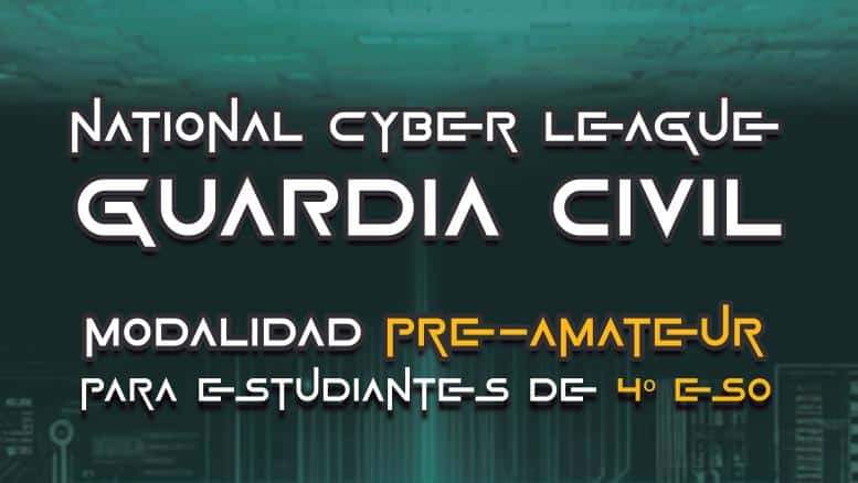 Cientos de centros educativos participarán en la nueva edición de la Ciberliga pre amateur de la Guardia Civil