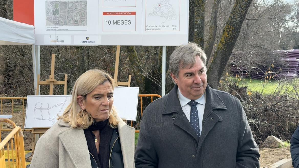 Collado Villalba se Renovará con una Inversión de 2,7 Millones de Euros de la Comunidad de Madrid para Mejorar Espacios Públicos y Aceras