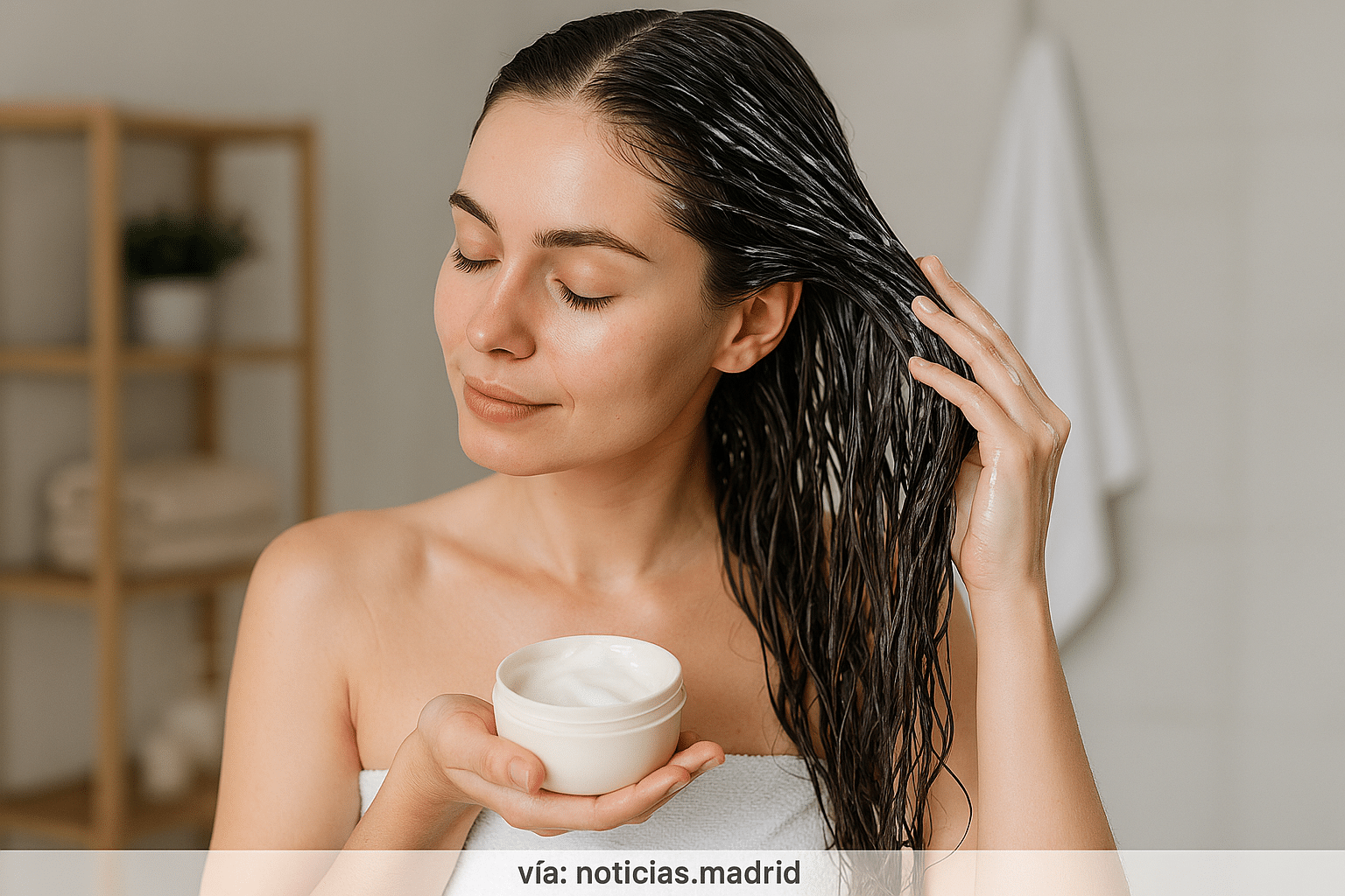 Consejos para aplicar la mascarilla capilar y evitar que el cabello quede graso