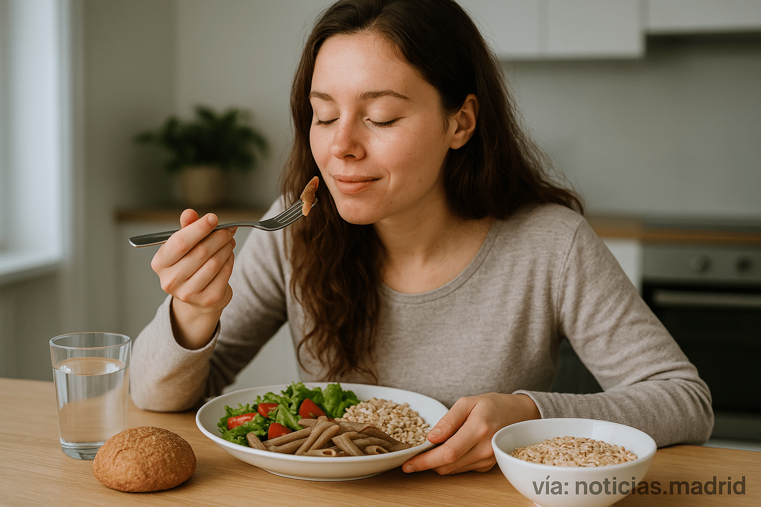 Consumir alimentos integrales permite comer en mayor cantidad y reducir la ingesta calórica
