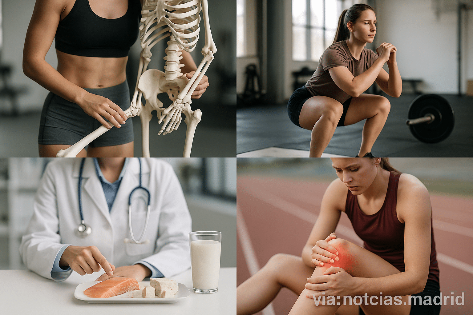 Cuatro enfoques científicos efectivos para prevenir lesiones óseas en atletas femeninas