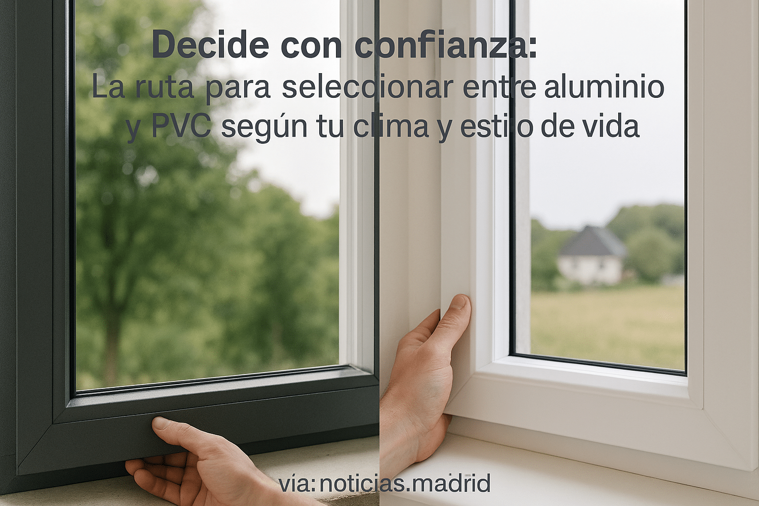 Decide con Confianza: La Ruta para Seleccionar Entre Aluminio y PVC Según Tú Clima y Estilo de Vida