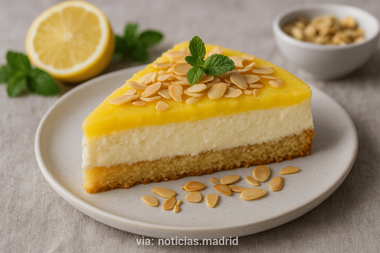 Delicia Aérea de Limón, Almendra y Mascarpone: Receta Fácil y Súper Deliciosa