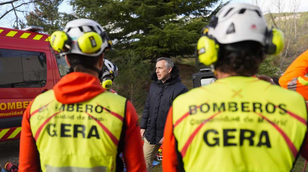 Descenso del 7,7% en las Operaciones del Grupo de Rescate en Altura en Madrid