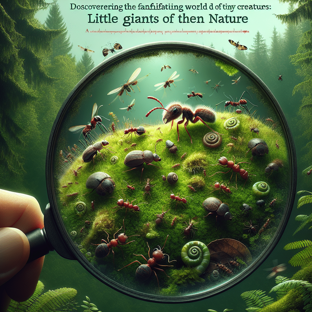 Descubriendo el Fascinante Mundo de los Bichitos: Pequeños Gigantes de la Naturaleza