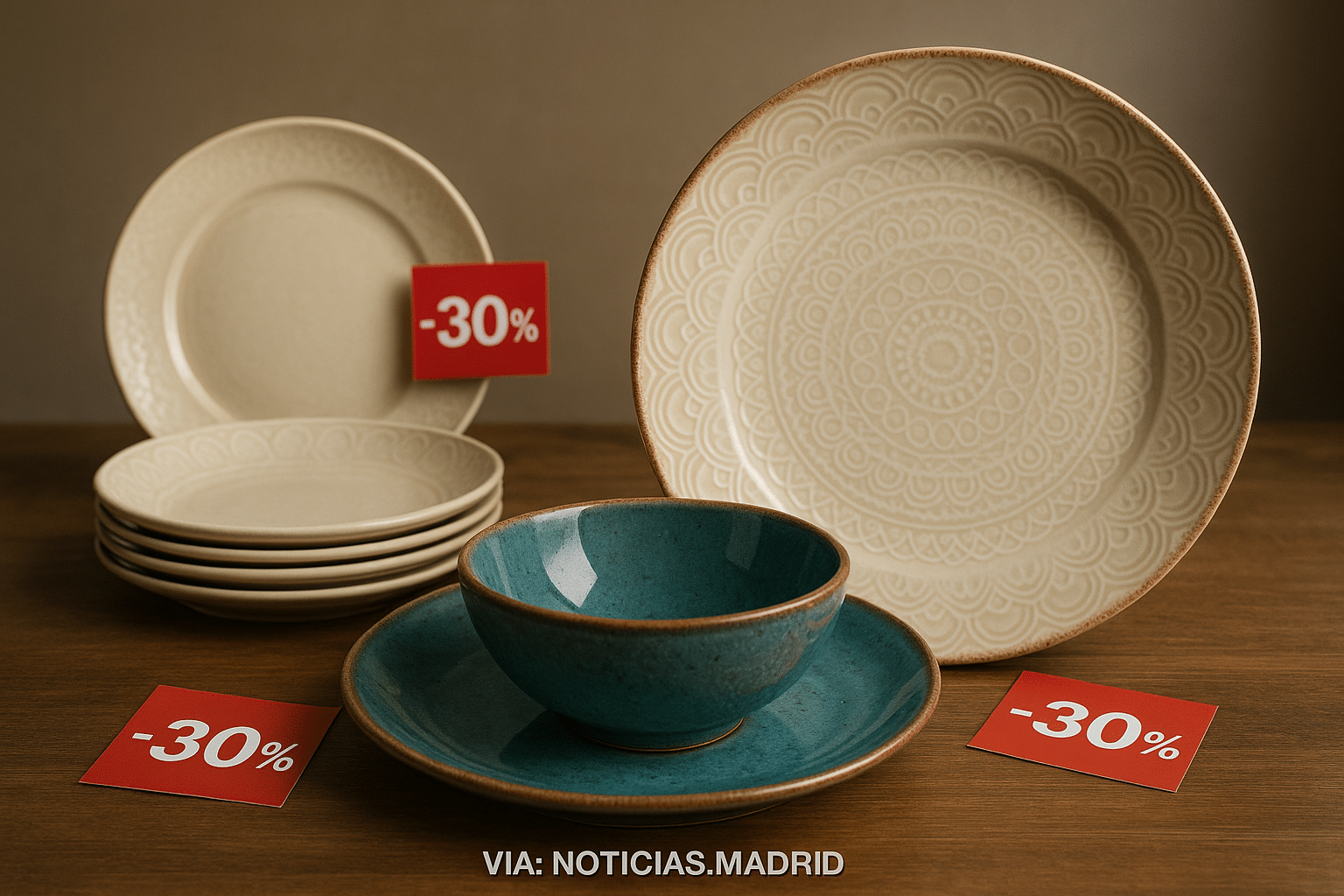 Descuentos Temporales en las Exquisitas Vajillas Portuguesas de El Corte Inglés