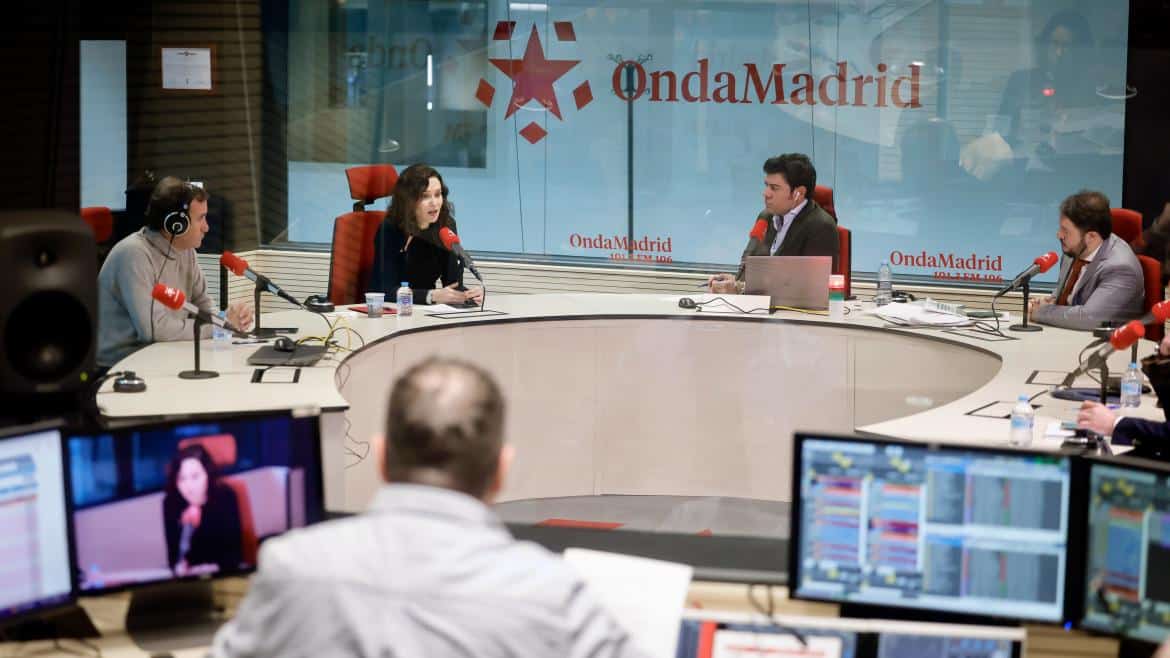 Díaz Ayuso Destaca el Compromiso de Onda Madrid en su 40º Aniversario