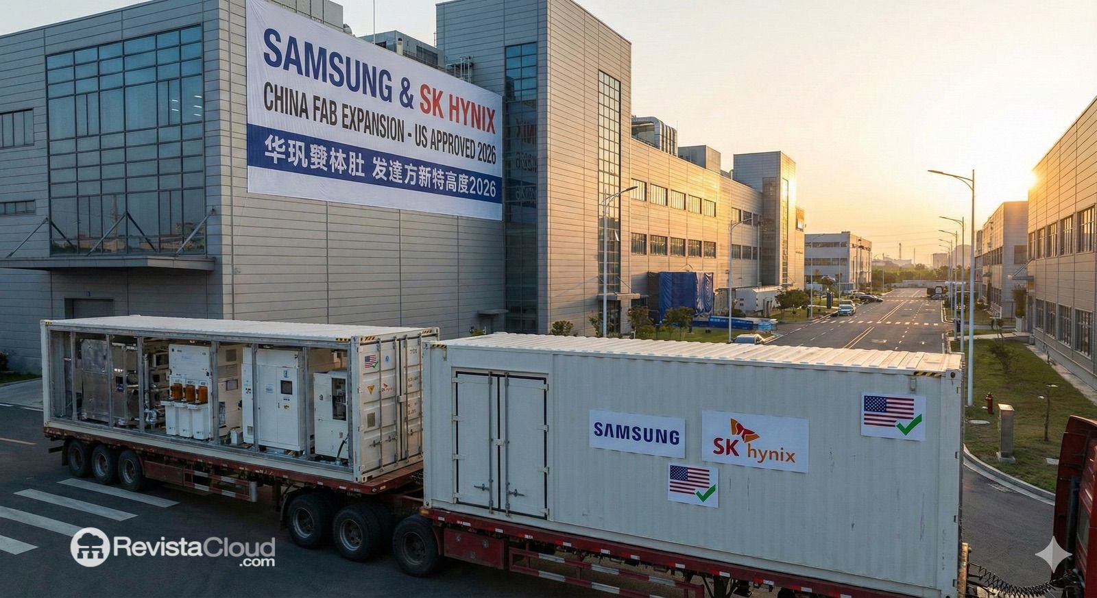 EE. UU. Extiende Licencias Anuales a Samsung y SK Hynix para Exportación de Equipamiento de Chips a China hasta 2026
