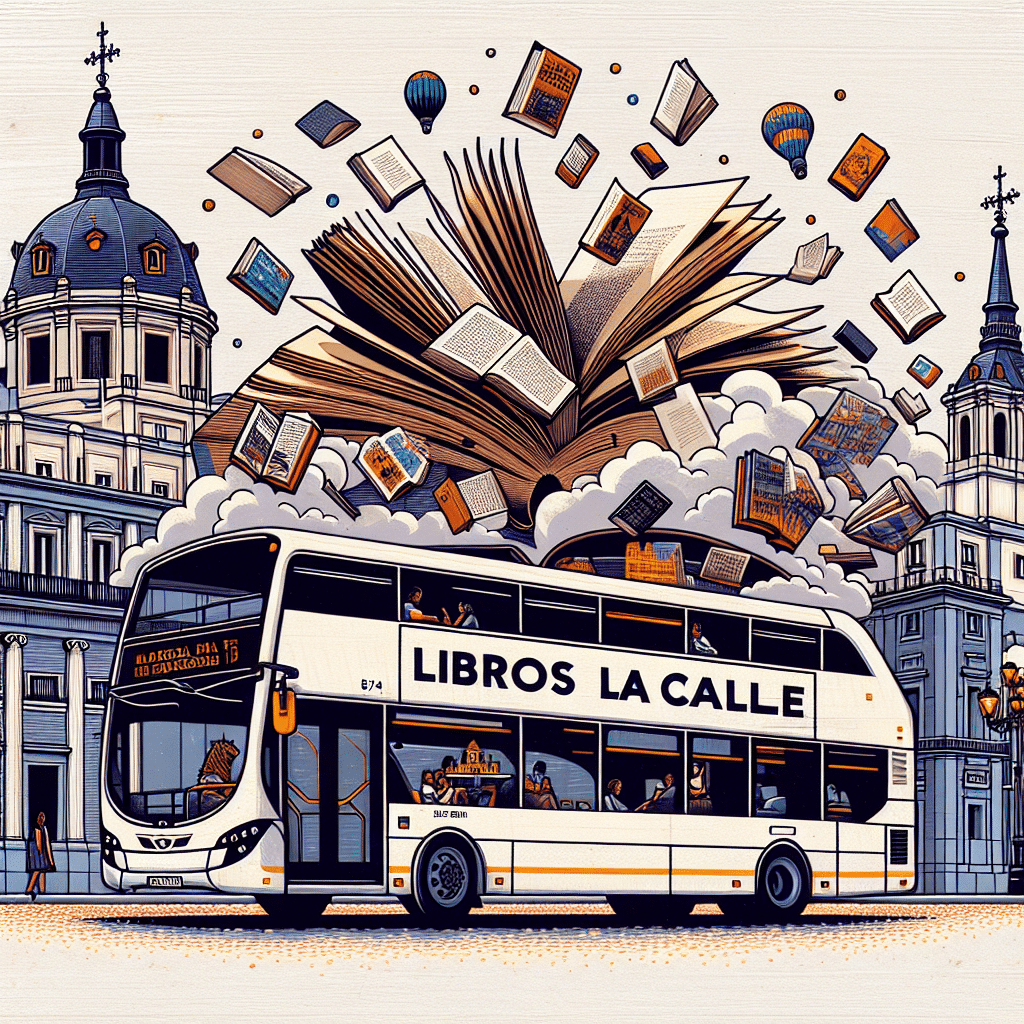 EMT Madrid participa nuevamente en la campaña ‘Libros a la Calle’