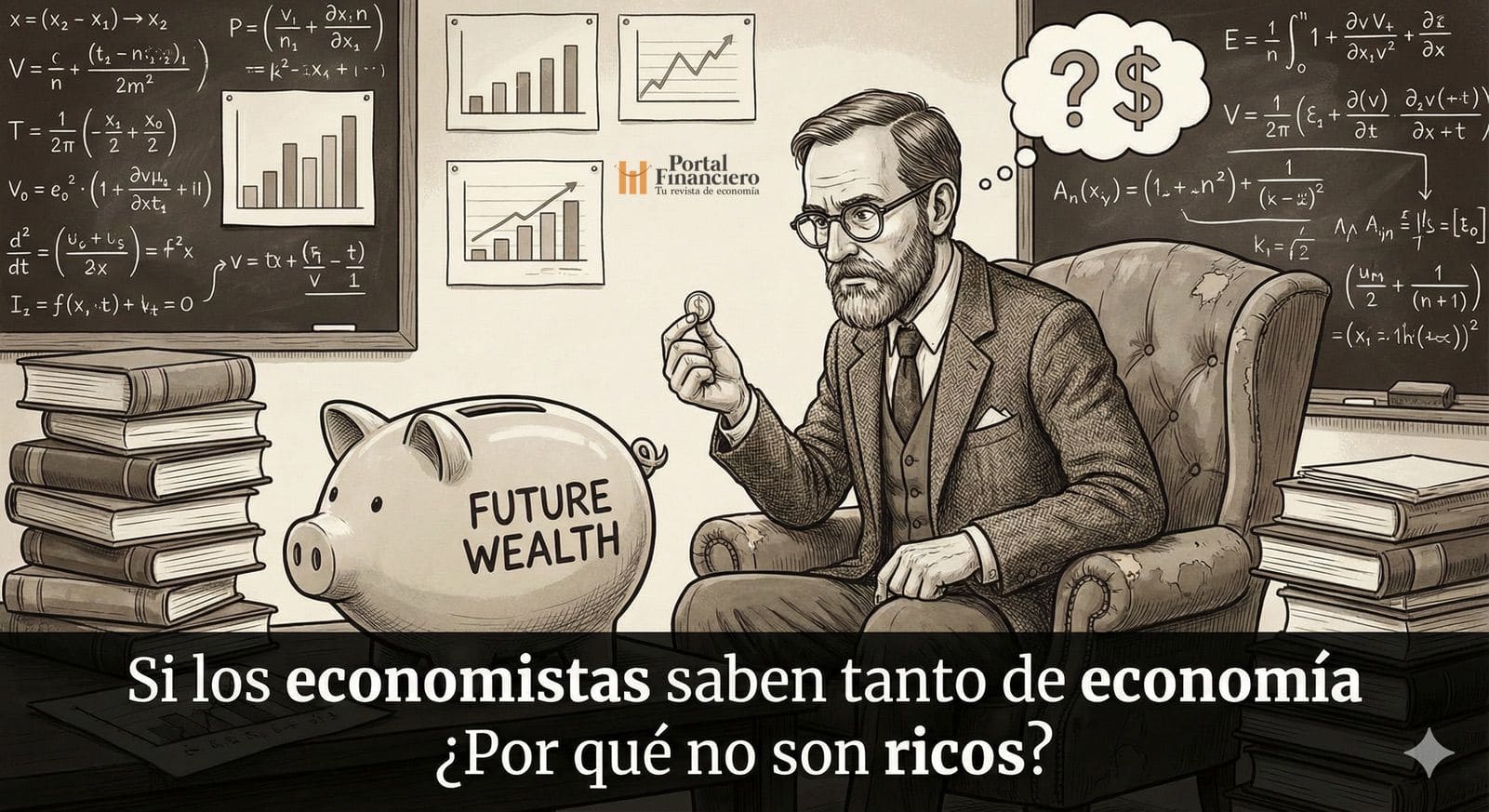 El Dilema de los Economistas: Conocimiento Abundante, Riqueza Esquiva y la Inquietante Respuesta del Mercado