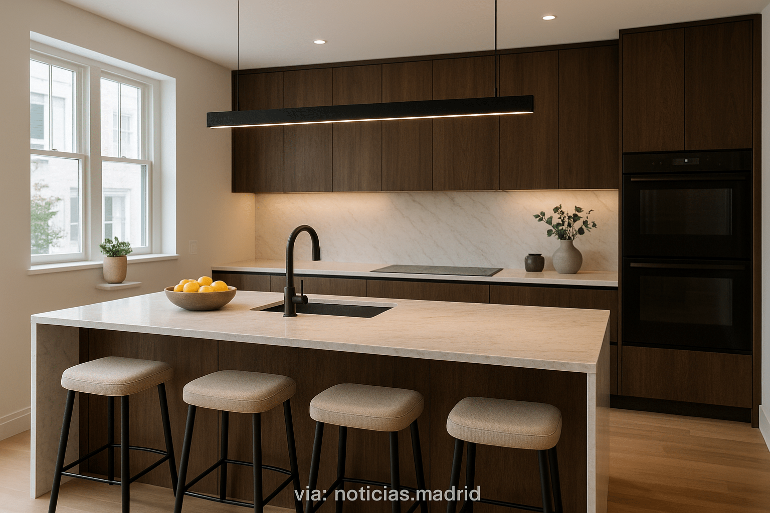 El Encanto de las Cocinas con Isla: El Alma de los Espacios Contemporáneos