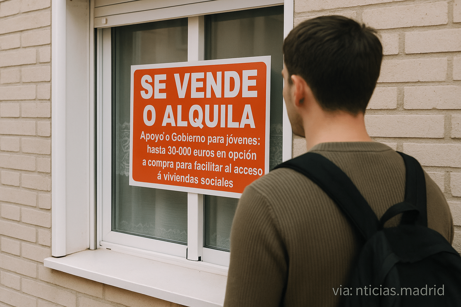 El apoyo del Gobierno para jóvenes: hasta 30.000 euros en alquiler con opción a compra para facilitar el acceso a viviendas sociales