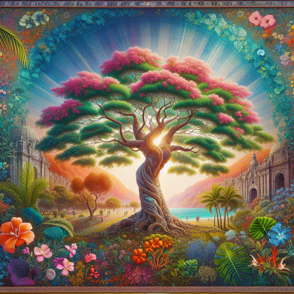El árbol molle, emblema de Perú, retorna a los jardines del Mundial