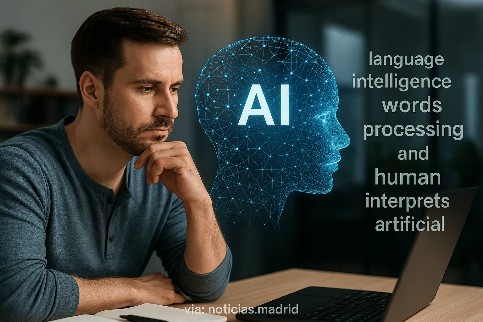 El procesamiento del lenguaje humano revela cómo la inteligencia artificial interpreta las palabras