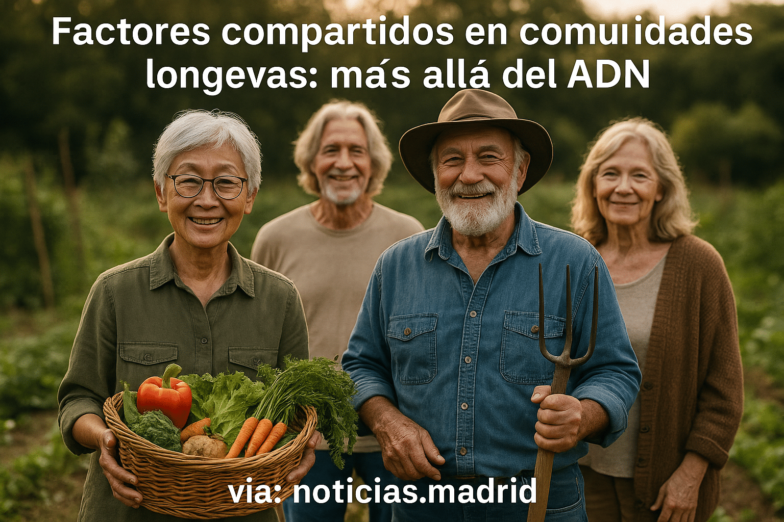 Factores compartidos en comunidades longevas: más allá del ADN