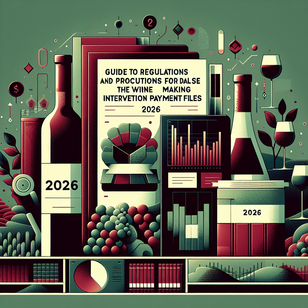 Guía de Normativa y Procedimientos para la Presentación de Datos en los Ficheros de Pagos de la Intervención Vitivinícola 2026