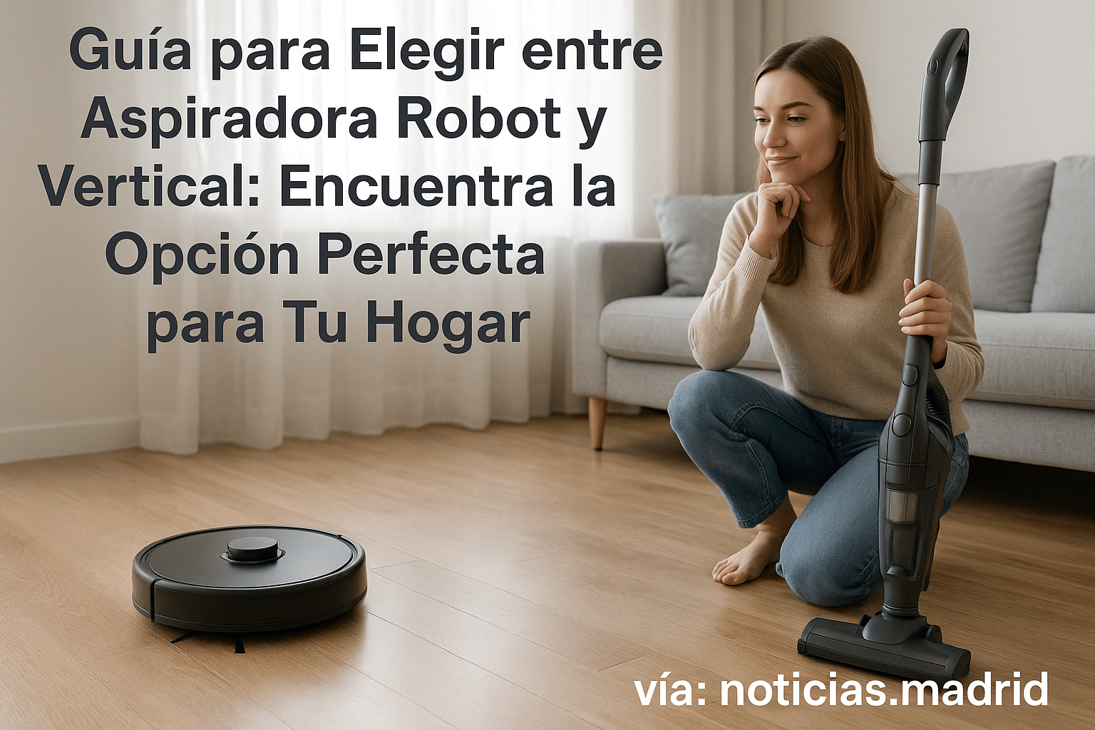 Guía para Elegir entre Aspiradora Robot y Vertical: Encuentra la Opción Perfecta para Tu Hogar