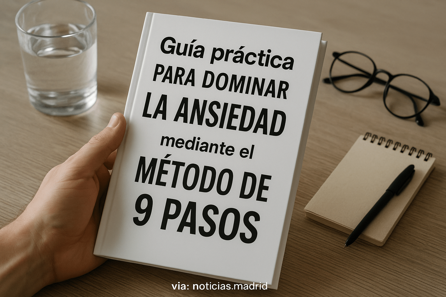 Guía práctica para dominar la ansiedad mediante el método de 9 pasos
