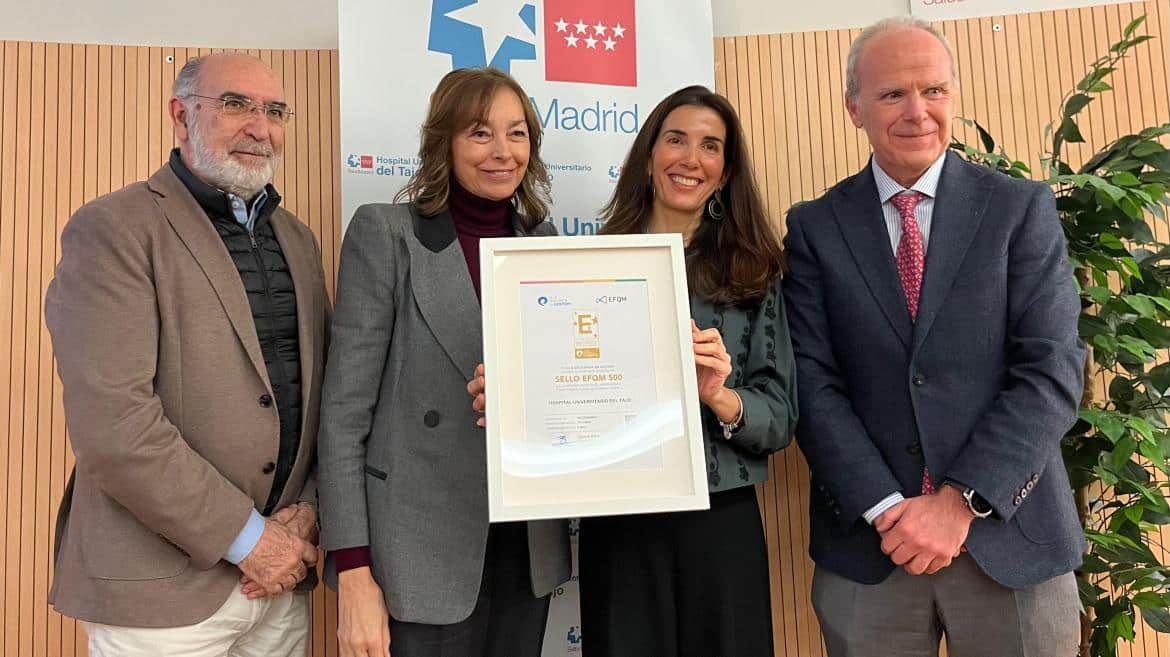 Hospital Público del Tajo Acreditado con el Sello de Excelencia en Gestión EFQM 500