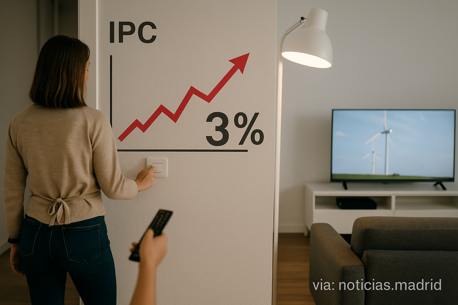 IPC: la caída del precio de la luz detiene la escalada inflacionaria y cierra noviembre en el 3%