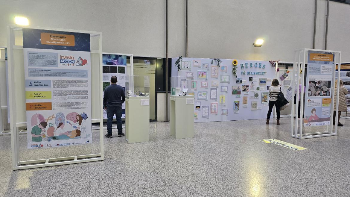 Inauguración de la Exposición ‘InvestigAcción i+12’ en el Hospital 12 de Octubre