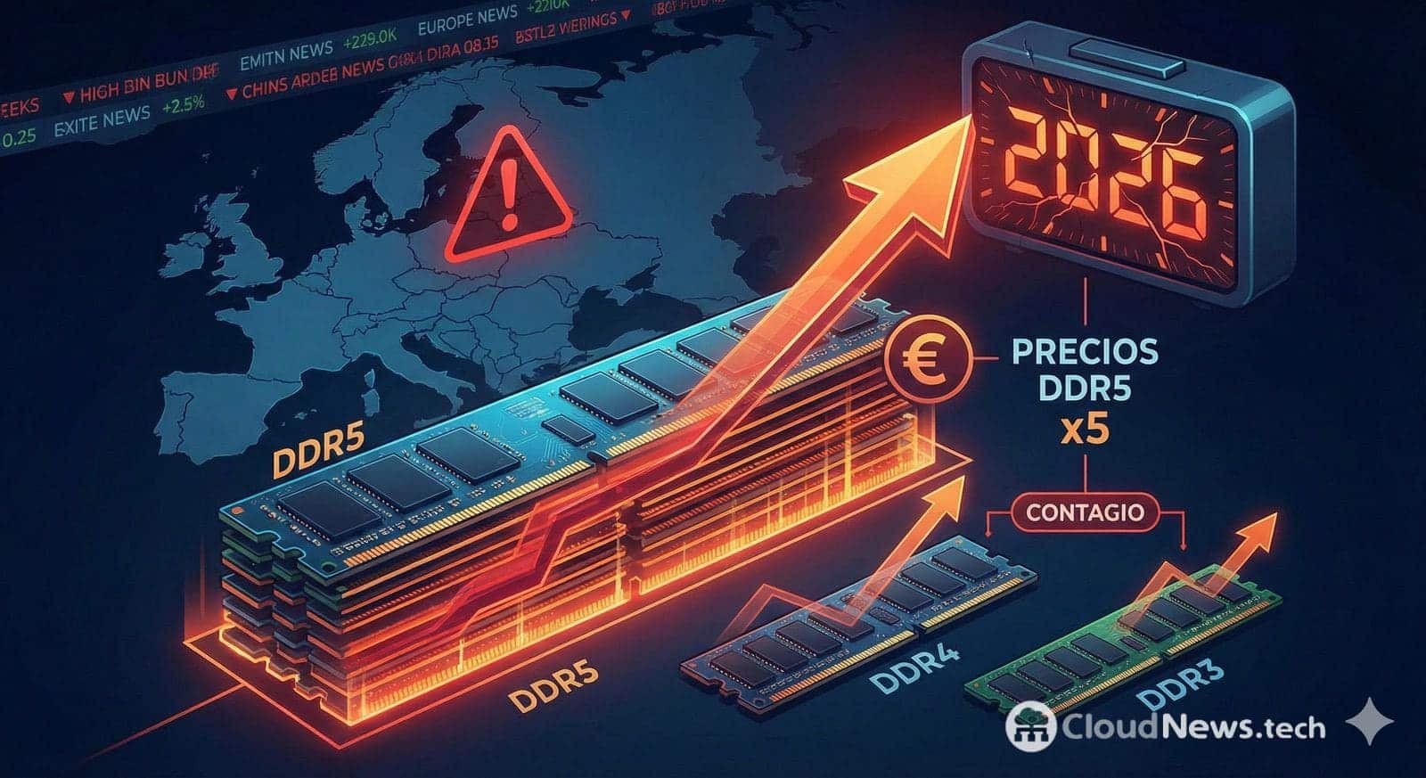 Impacto Global: La Crisis de Memoria y el Auge de la Inteligencia Artificial en 2026