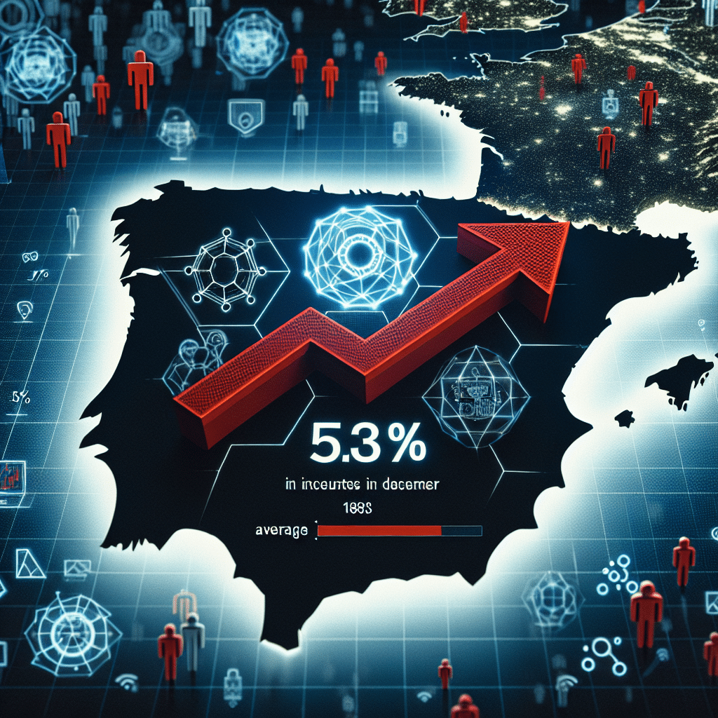 Incremento del 5% en Ciberataques Semanales en España: Un Promedio de 1.883 Incidentes en Diciembre según Check Point Research