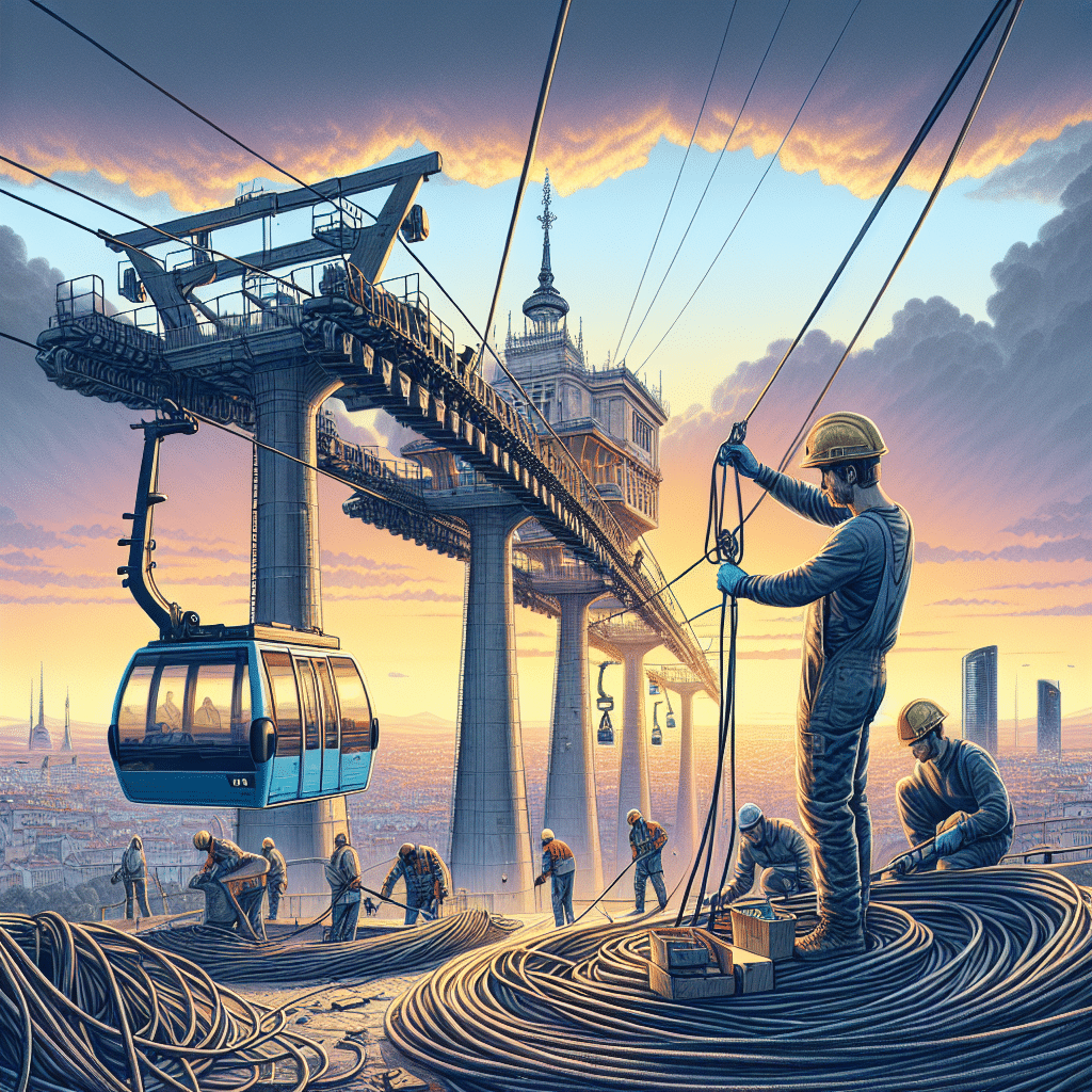 Inicia la Fase de Desmontaje del Cableado: Renovación Integral del Teleférico de Madrid