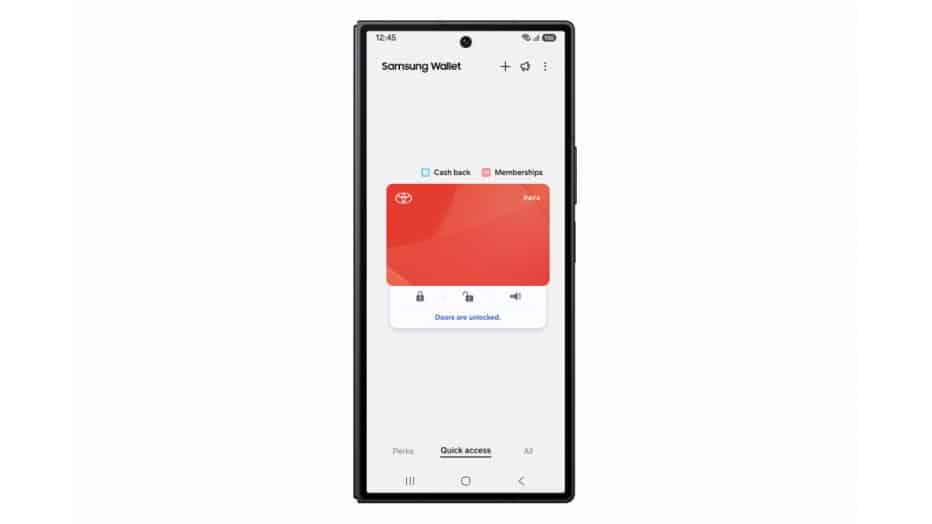 Innovación en Marcha: Samsung Wallet Ahora Ofrece Llave Digital para Modelos Específicos de Toyota