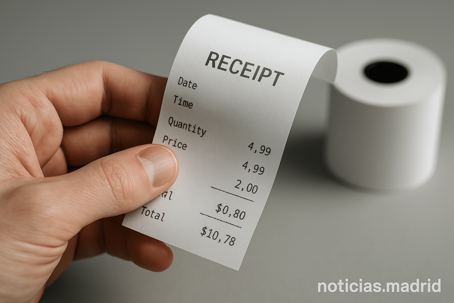 Innovador papel térmico no tóxico para recibos y etiquetas desarrollado por científicos suizos