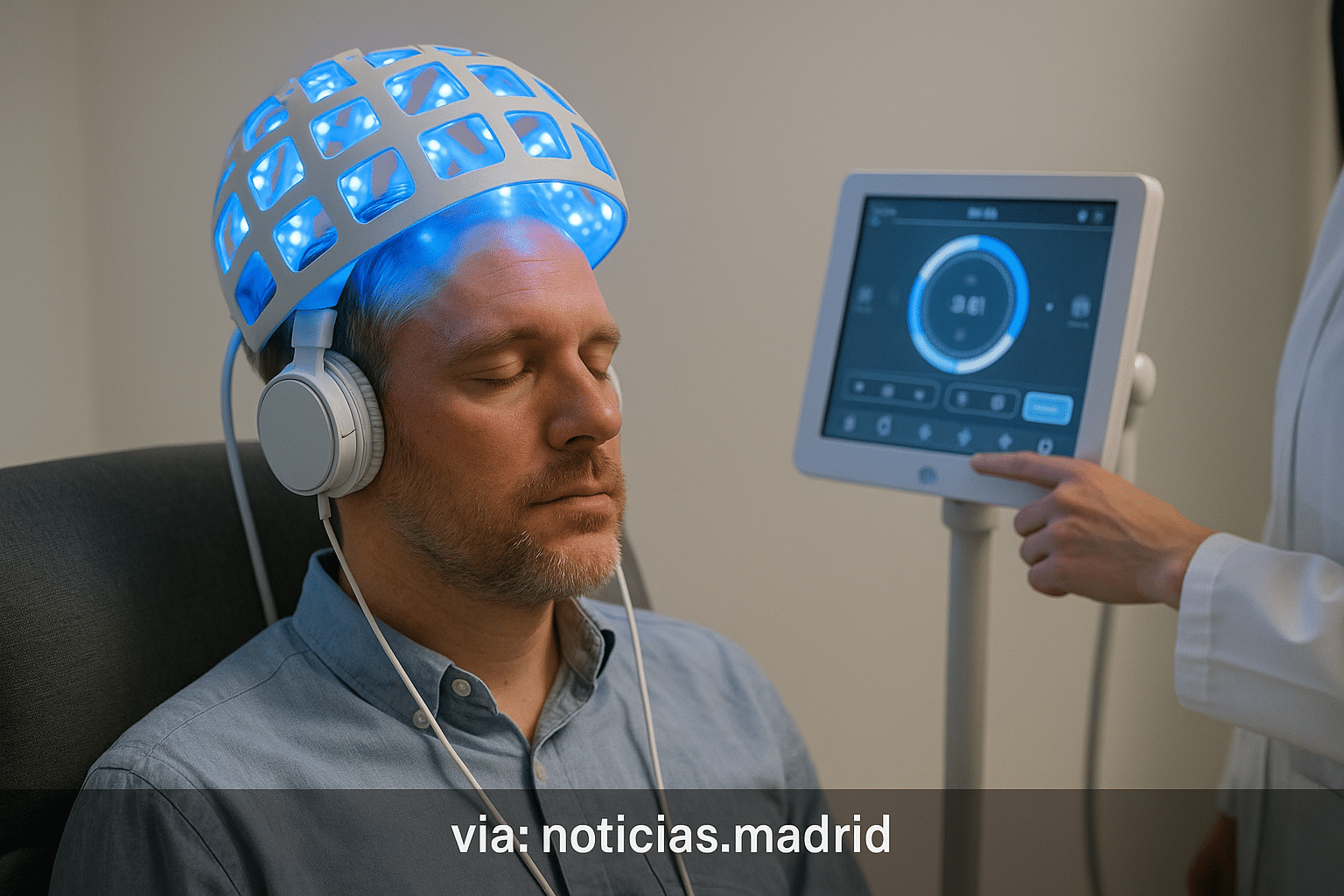 Innovador sistema argentino de luz y sonido sincronizados que promete transformar el tratamiento de la salud cerebral