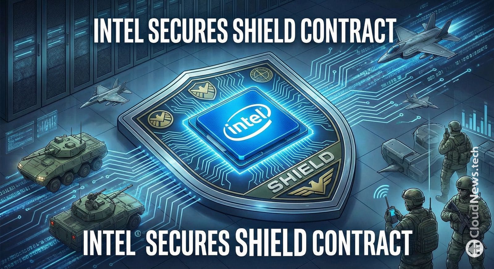 Intel Refuerza su Liderazgo en Microelectrónica de Defensa con el Megacontrato SHIELD de $151 Mil Millones