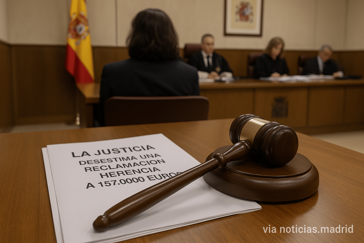 La Justicia desestima una reclamación por herencia superior a 157.000 euros debido a presentación fuera de plazo