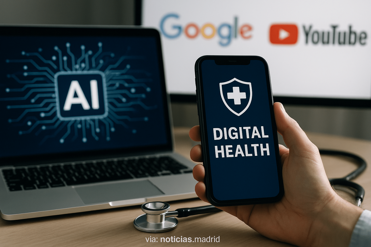 La revolución de la salud digital impulsada por la inteligencia artificial de Google y YouTube