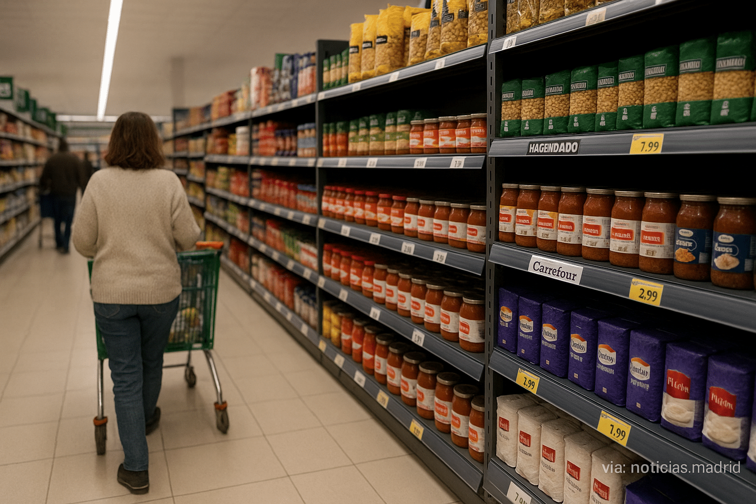 Las Marcas Blancas Alcanzan el 80% de Ventas en Mercadona, Carrefour y Lidl, Convertidas en un Ícono del Consumo Sensato