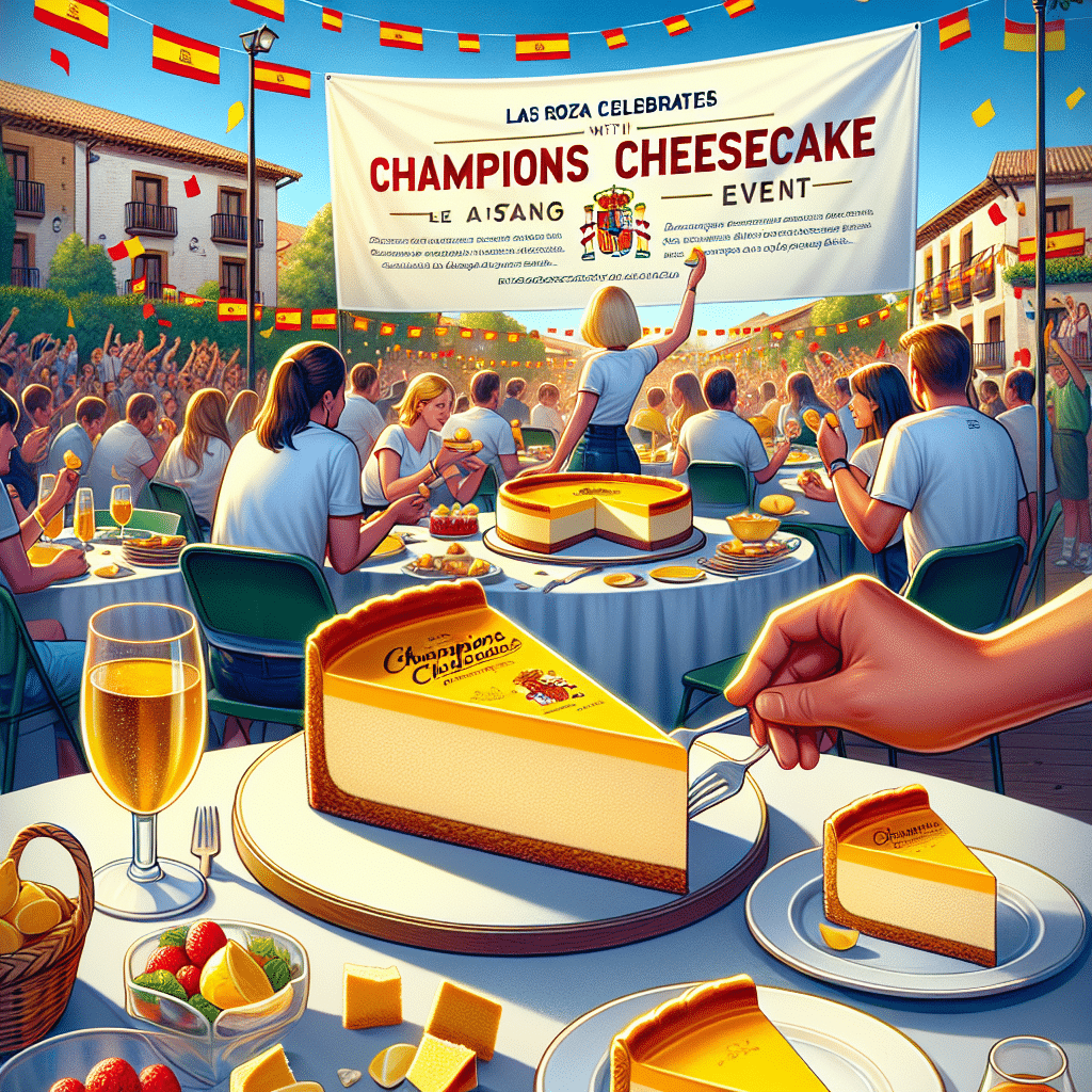 Las Rozas Celebra el Éxito de The Champions Cheesecake con Evento Degustación