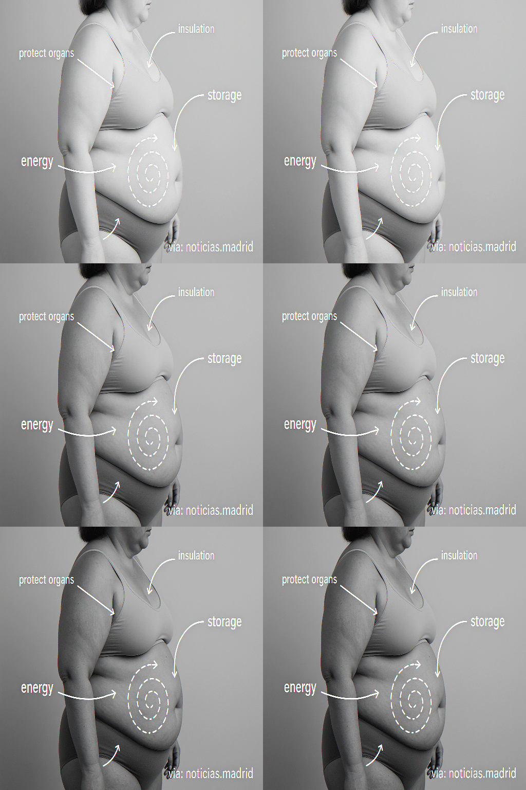 Las funciones fundamentales de la grasa en el cuerpo humano y su importancia para la salud