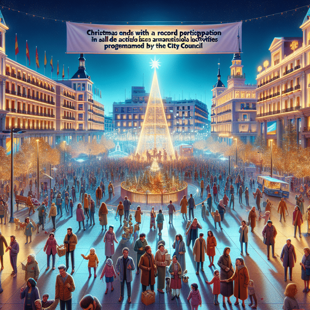 Madrid concluye la Navidad con una participación récord en todas las actividades programadas por el Ayuntamiento