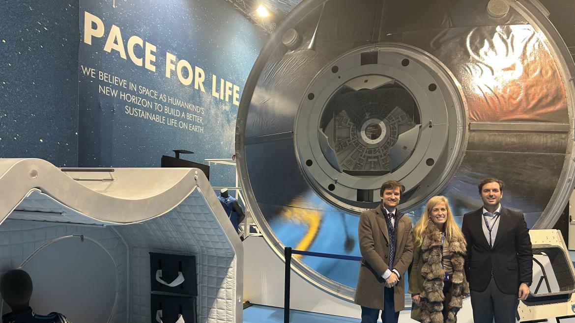 Rocío Albert - Visita Thales Alenia