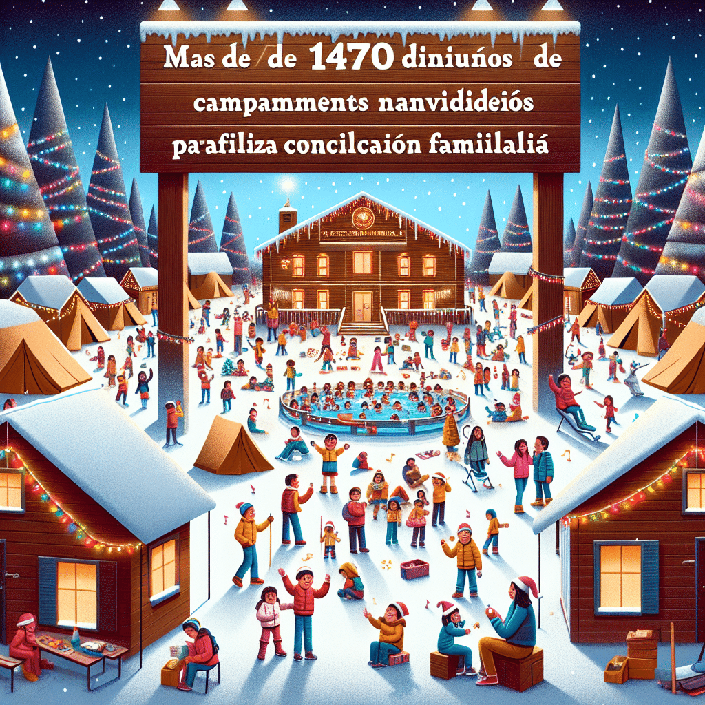 Más de 1.470 Niños Disfrutan de Campamentos Municipales Navideños para Facilitar la Conciliación Familiar