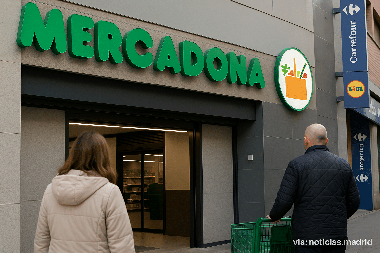 Mercadona domina con el 30% del mercado y deja atrás a Carrefour y Lidl en la distribución española