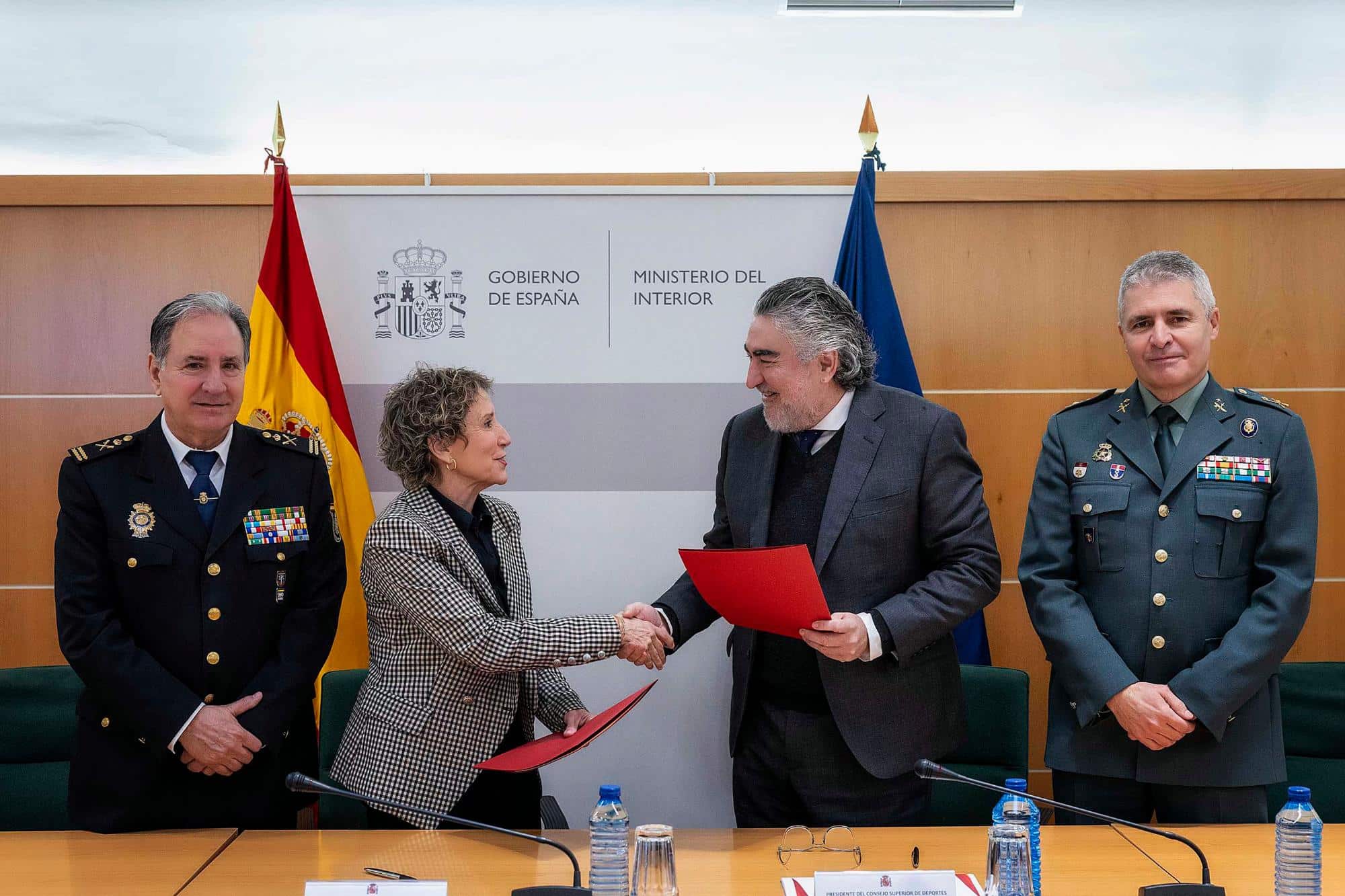 Ministerio del Interior укрепan su colaboración con la Secretaría de Estado de Seguridad y la Agencia Antidopaje