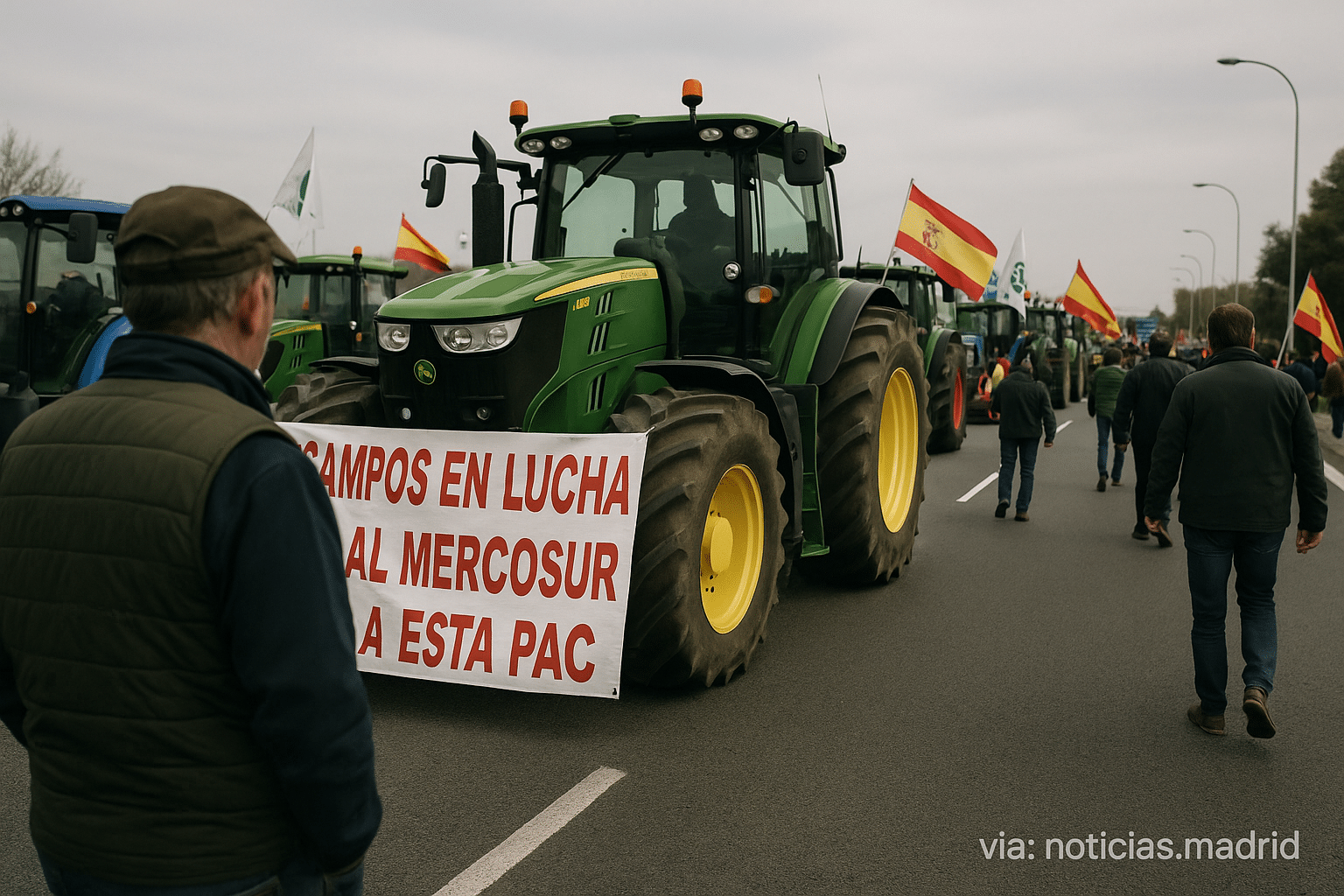 La presión de los agricultores