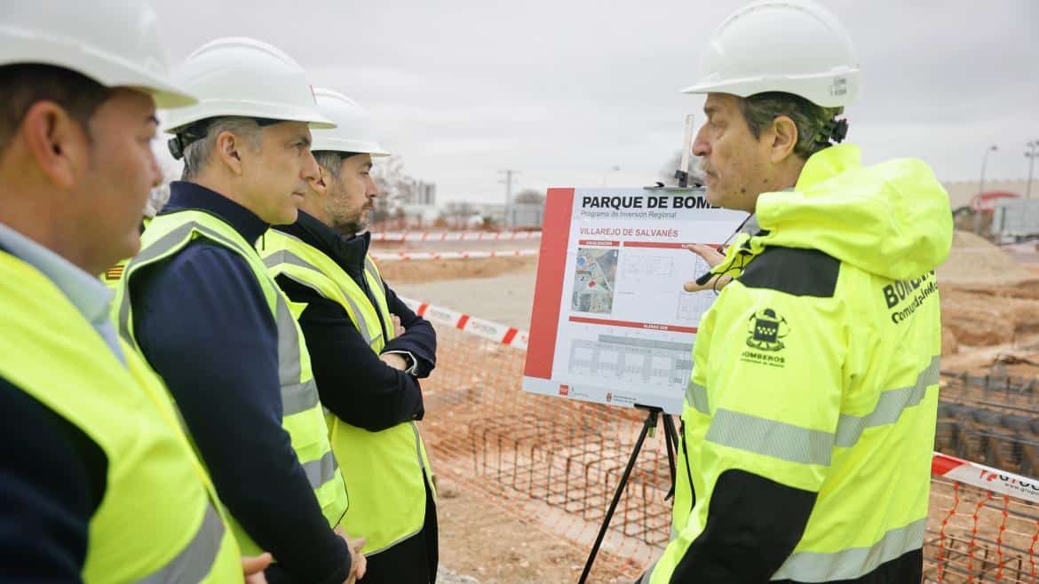 Nueva Estación de Bomberos en Villarejo de Salvanés: Comunidad de Madrid Invierte 4,4 Millones para su Apertura en 2023