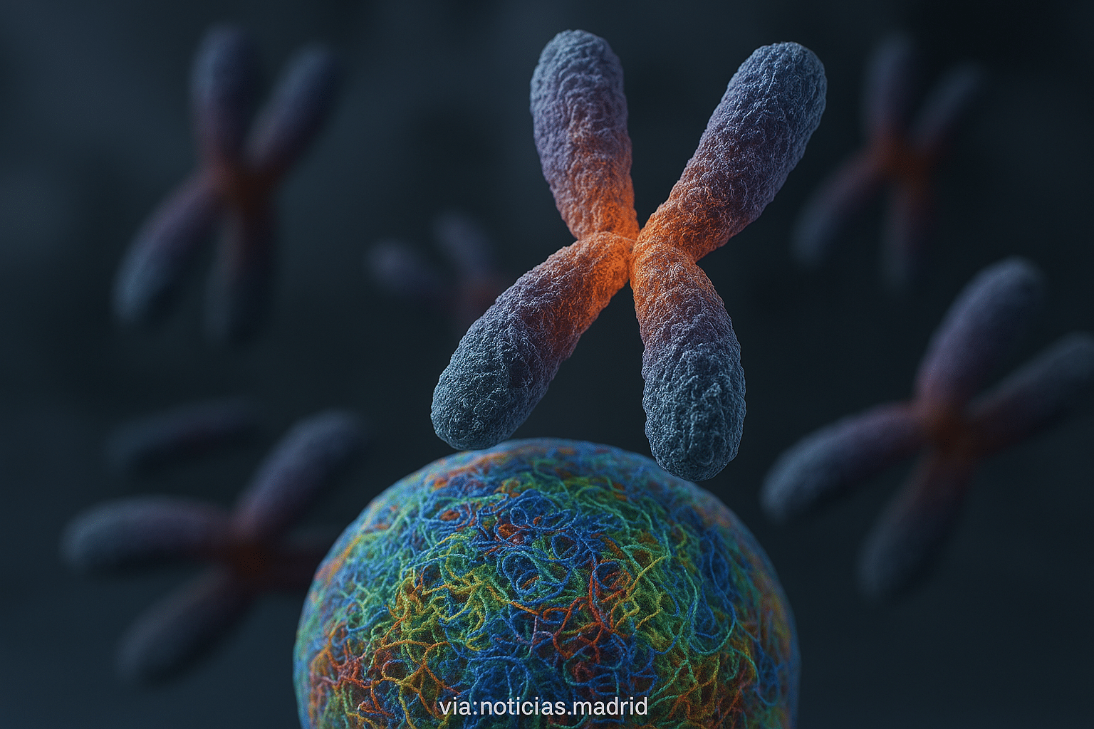 Nuevo mapa 3D de los cromosomas humanos descubre pistas fundamentales sobre las enfermedades genéticas